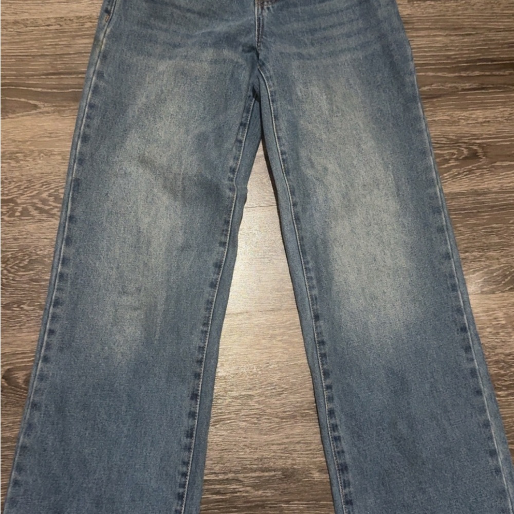 Fashion Nova Light Blue Flare Jeans
